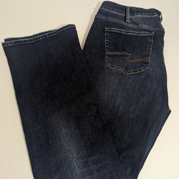 Silver Jeans Denim - Silver Jeans Co. Suki Slim Boot Cut Denim Jeans Women's Size 18 / L33